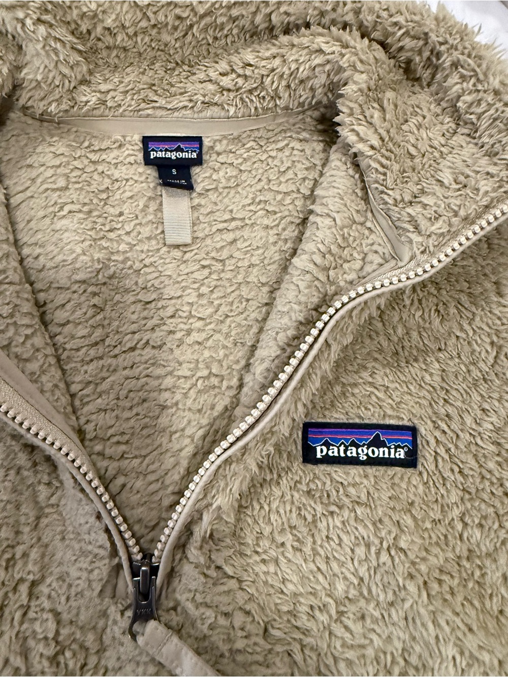 Patagonia Los Gatos 1/4-Zip Plush Cozy Pullover Top - Picture 7 of 9